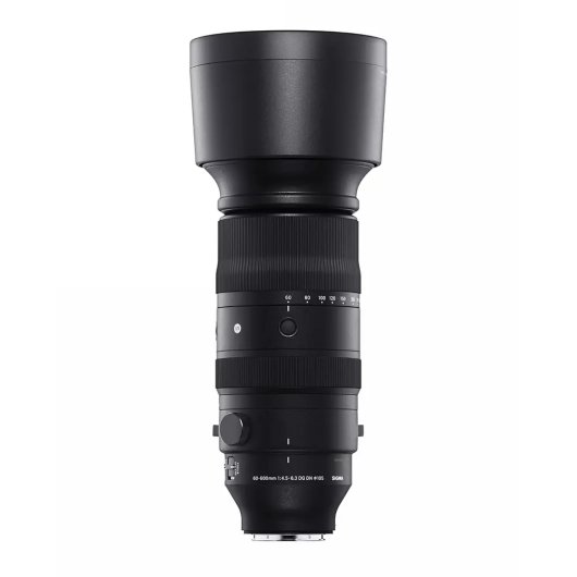 Sigma 60–600 mm F4,5–6,3 DG DN OS Sony E Ultra Telezoom 27/19 105 mm Objektiv