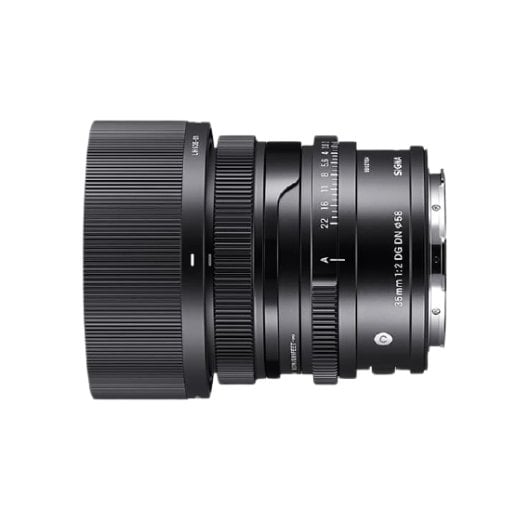 Objetivo Sigma 35mm F2 DG DN Sony E Autoenfoque 10 elementos Negro