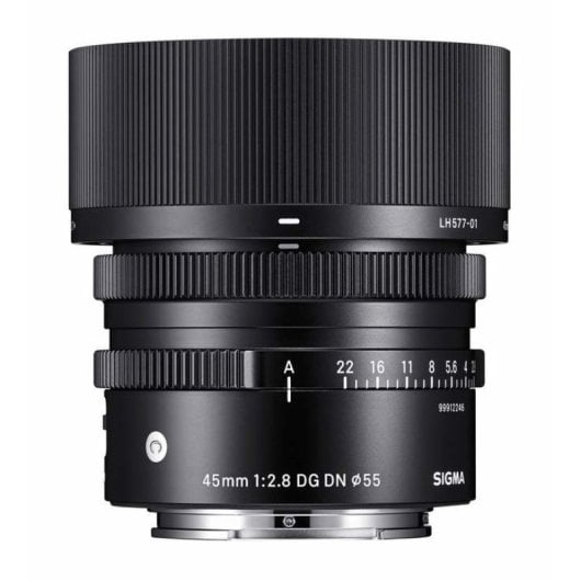 Sigma 45 mm F2.8 DG DN Sony E Autofokus-Vollformat-Schwarzobjektiv