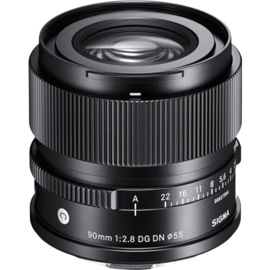 Sigma 90mm F2.8 DG DN Sony E Teleobjektiv, 9-Blatt-Blende, 295 g, 55-mm-Filter