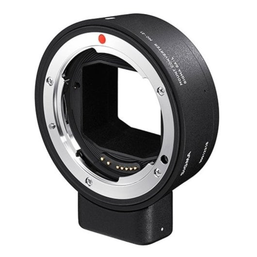 Adaptador de objetiva Sigma SA para montagem Sigma L preta para compatibilidade com Canon