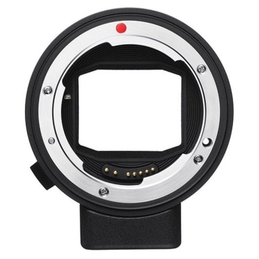 Adaptador de objetiva Sigma SA para montagem Sigma L preta para compatibilidade com Canon