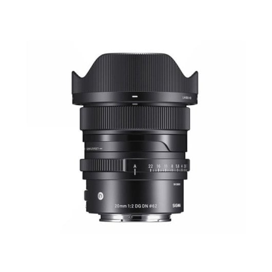Objetivo Sigma 20mm F2 MILC Apertura 2-22 Enfoque 0.22m 13 Elementos
