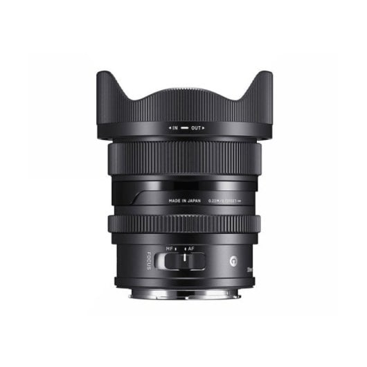 Objetivo Sigma 20mm F2 MILC Apertura 2-22 Enfoque 0.22m 13 Elementos