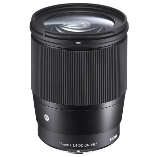 Obiettivo Sigma Sony E 16 mm Grandangolo AF Plastica Nero Paraluce