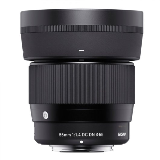 Objetivo Sigma 56mm F1.4 DC DN Sony E Autoenfoque 10 Elementos Negro