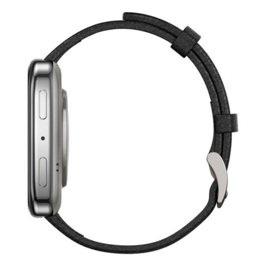 Amazfit Active 2 Square Premium NFC Smartwatch 1.75" AMOLED Zafiro GPS Plata con 2 Correas