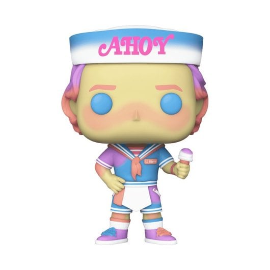 Figura coleccionable Funko Stranger Things Steve multicolor interior caja ventana