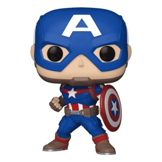 Figurine Funko Captain America Vinyle Multicolore Marvel 9,3 cm