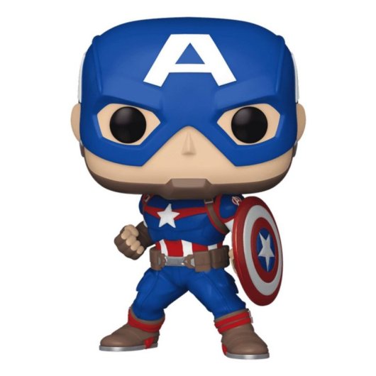 Figurine Funko Captain America Vinyle Multicolore Marvel 9,3 cm