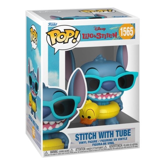 Figurine de collection Funko Stitch en vinyle multicolore Disney Lilo & Stitch 98 mm