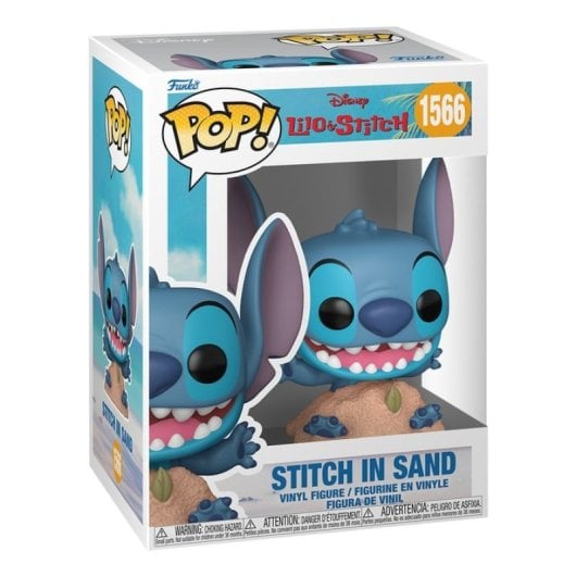 Figurine de collection Funko Stitch Disney en vinyle multicolore 9 cm