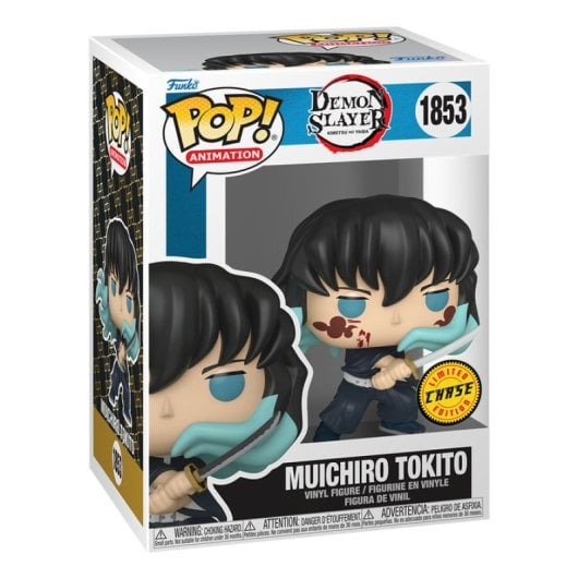 Funko Muichiro Tokito (Attack) Demon Slayer mehrfarbige Vinyl-Sammelfigur 9,5 cm