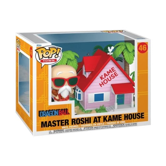 Funko Inc Master Kame Dragon Ball Figura colecionável de vinil multicolorido Pacote de 2 peças