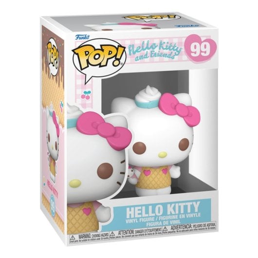 Figura coleccionable Funko Hello Kitty Multicolor Vinilo 89mm Caja ventana
