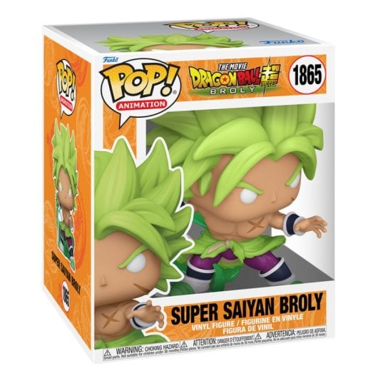 Figura coleccionable Funko Super Saiyan Broly Dragon Ball Vinilo multicolor 17.4cm