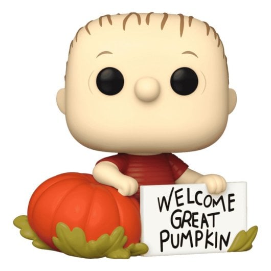 Funko Linus Peanuts Mehrfarbige Vinyl-Sammelfigur 87,6 mm Fensteredition