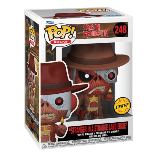 Figura colecionável Funko Somewhere in Time Eddie em vinil multicolorido Iron Maiden