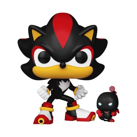 Figura coleccionable Funko Shadow with Dark Chao Sonic The Hedgehog vinilo 97mm multicolor