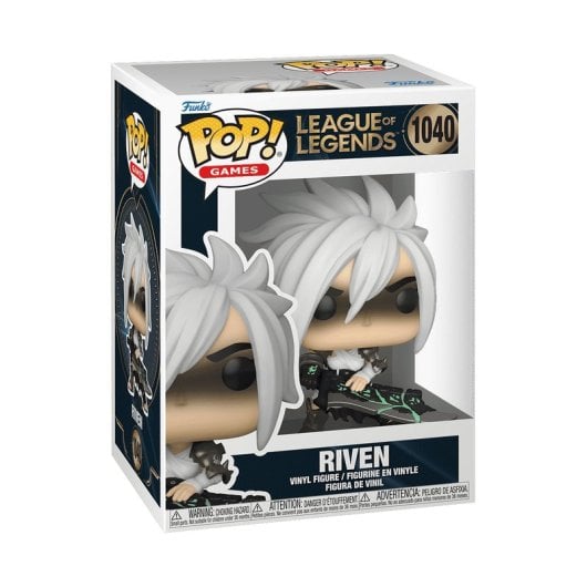 Funko Pop! Games 80299 Riven League of Legends Mehrfarbige Vinyl-Sammelfigur, 104 mm
