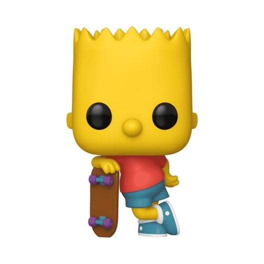 Figura coleccionable Funko Bart Simpson vinilo multicolor 89mm licencia Los Simpsons