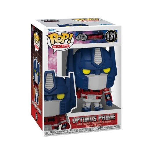 Funko Optimus Prime Multicolor Vinyl Transformers 90mm Sammelfigur