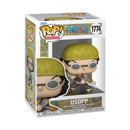 Figura coleccionable Funko Usopp Vinilo One Piece Multicolor Altura 90mm