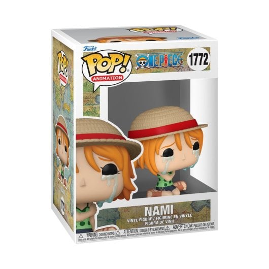 Figura coleccionable Funko Nami One Piece Vinilo Multicolor 90mm Caja Ventana
