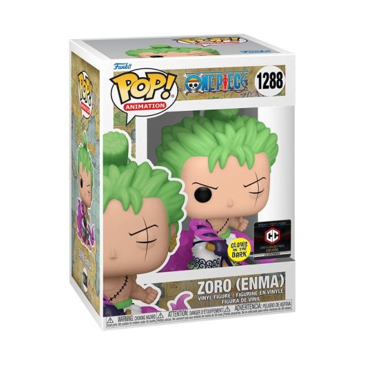 Figura coleccionable Funko Zoro (Enma) Vinilo Multicolor One Piece 120mm