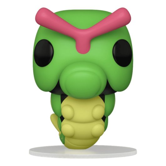 Figurine de collection en vinyle Funko Caterpie Pokémon 127 mm, boîte à fenêtre