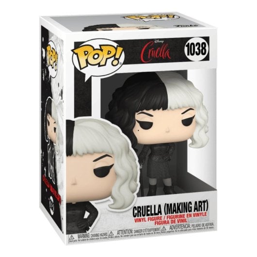 Figurine de collection Funko Pop Cruella Disney en vinyle multicolore 10,2 cm