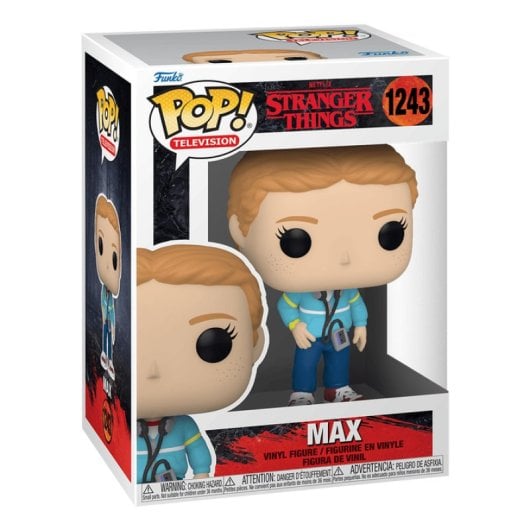 Figurine de collection Funko Max Stranger Things en vinyle multicolore 93 mm