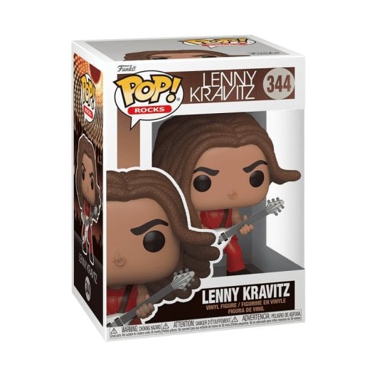 Funko Lenny Kravitz Mehrfarbige Vinyl-Sammelfigur 108 mm