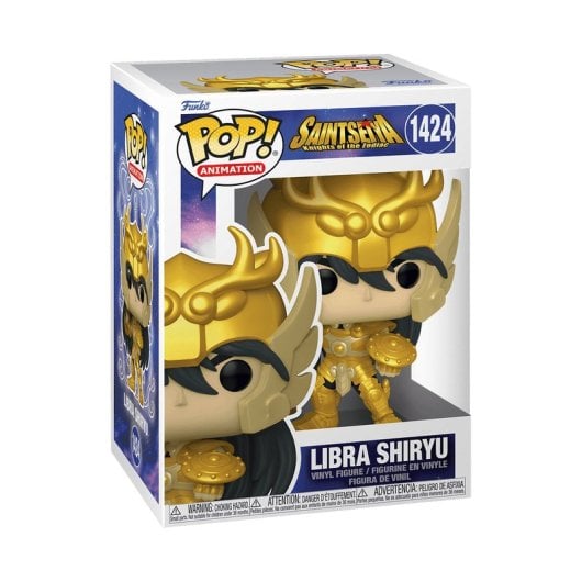 Figura coleccionable Funko Libra Shiryu Vinilo Multicolor Saint Seiya 113mm