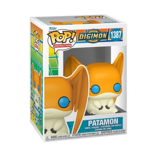 Funko Patamon Digimon mehrfarbige Vinyl-Sammelfigur 89 mm