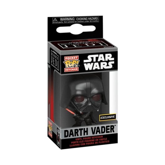 Funko Pop Schlüsselanhänger 71237 Schwarz Rot Vinyl Figur 102 mm
