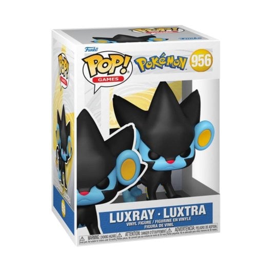 Figura coleccionable Funko Luxray Pokémon Vinilo Multicolor 104mm