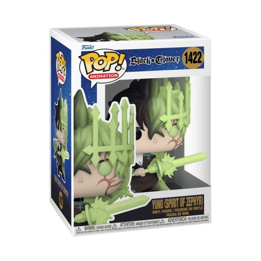 Figura coleccionable Funko Pop! Animation 70571 Yuno Black Clover vinilo 122mm multicolor
