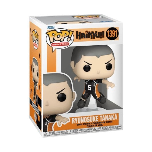 Funko Ryunosuke Tanaka Haikyu! Sammelfigur, mehrfarbig, Vinyl, 105 mm