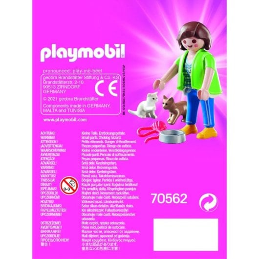 Figurine de jouet Funko Inc Playmobil Playmo-Friends 70562 plastique multicolore