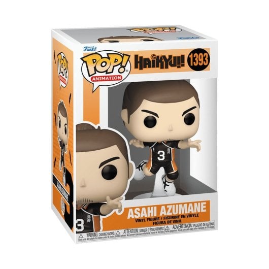 Funko Pop Animation 70562 Vinil Multicolor Haikyu! Asahi Azumane Figura Colecionável 113 mm