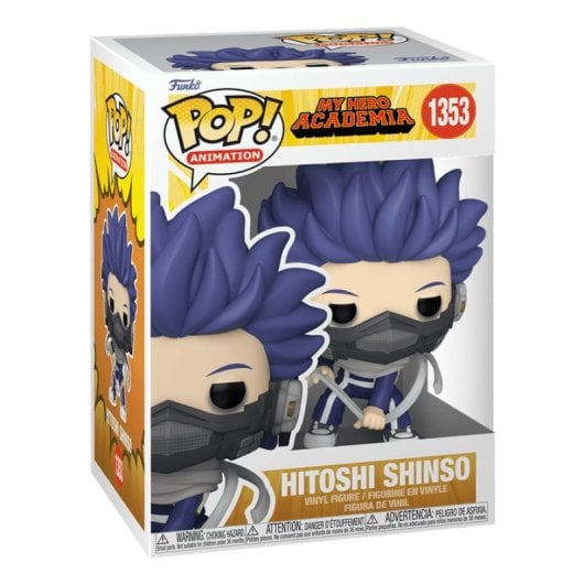 Figurine de collection Funko Hitoshi Shinso en vinyle My Hero Academia multicolore 116,8 mm