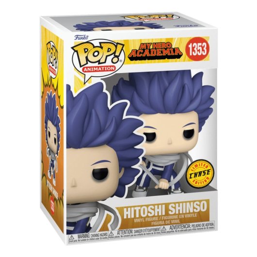 Figurine de collection Funko Hitoshi Shinso en vinyle My Hero Academia multicolore 116,8 mm