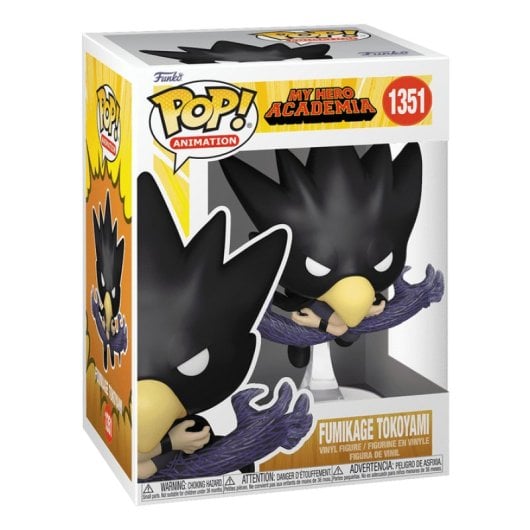 Figurine de collection Funko Pop! Fumikage Tokoyami My Hero Academia vinyle 13,3 cm