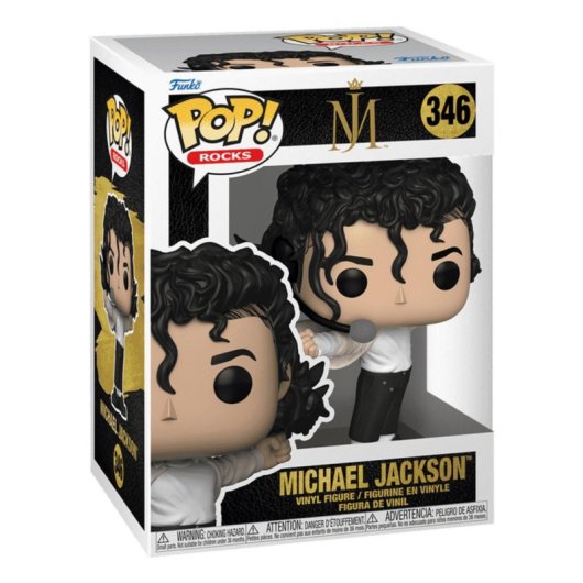 Figurine FUNKO POP! Michael Jackson Multicolor Vinyle 111,8 mm avec emballage en boîte
