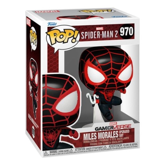 Figurine de collection Funko Miles Morales Marvel en vinyle multicolore 102,8 mm
