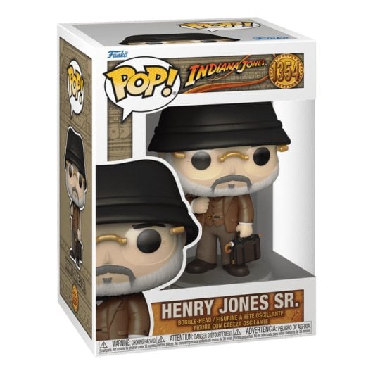 Figurine de collection Funko Pop! 63987 Henry Jones Sr. en vinyle multicolore 114,3 mm