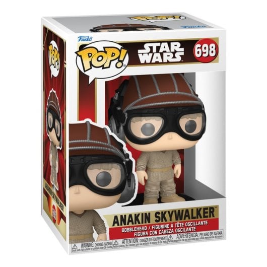 Figurine de collection Funko Anakin Skywalker Star Wars à intérieur en vinyle multicolore