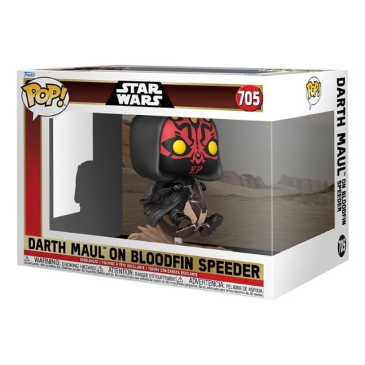 Figurine de collection Funko Inc. Dark Maul Star Wars en vinyle multicolore 116,8 mm