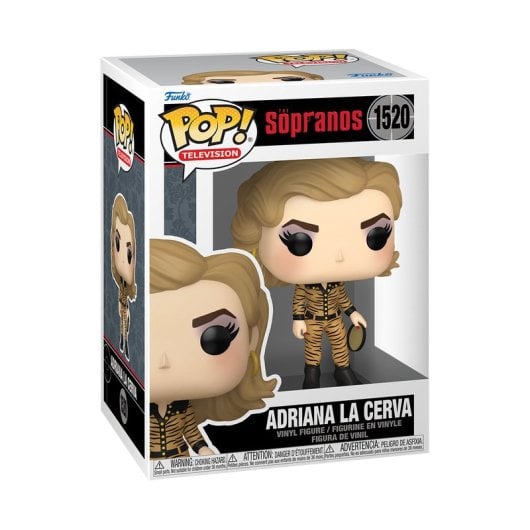 Figura coleccionable Funko Adriana La Cerva Los Soprano Vinilo Multicolor 102mm